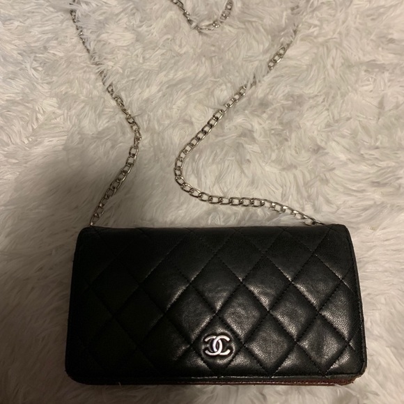 🖤Chanel CC Matelasse Bifold Long Wallet 𝑊𝑂𝐶🌸 - Picture 6 of 8